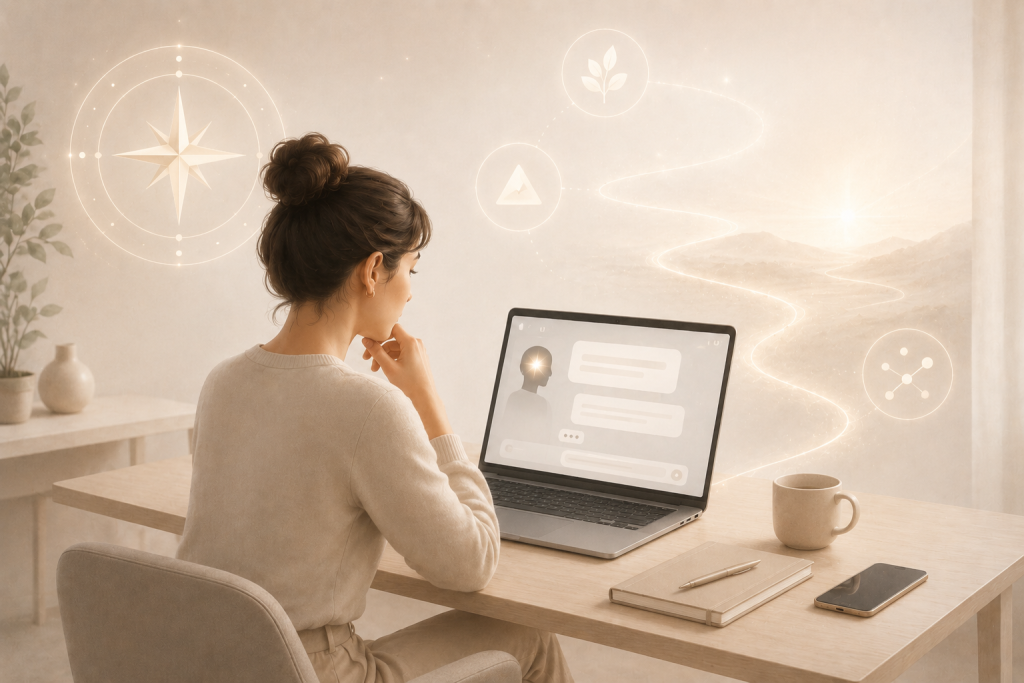 AI коуч помогает понять чего хочешь