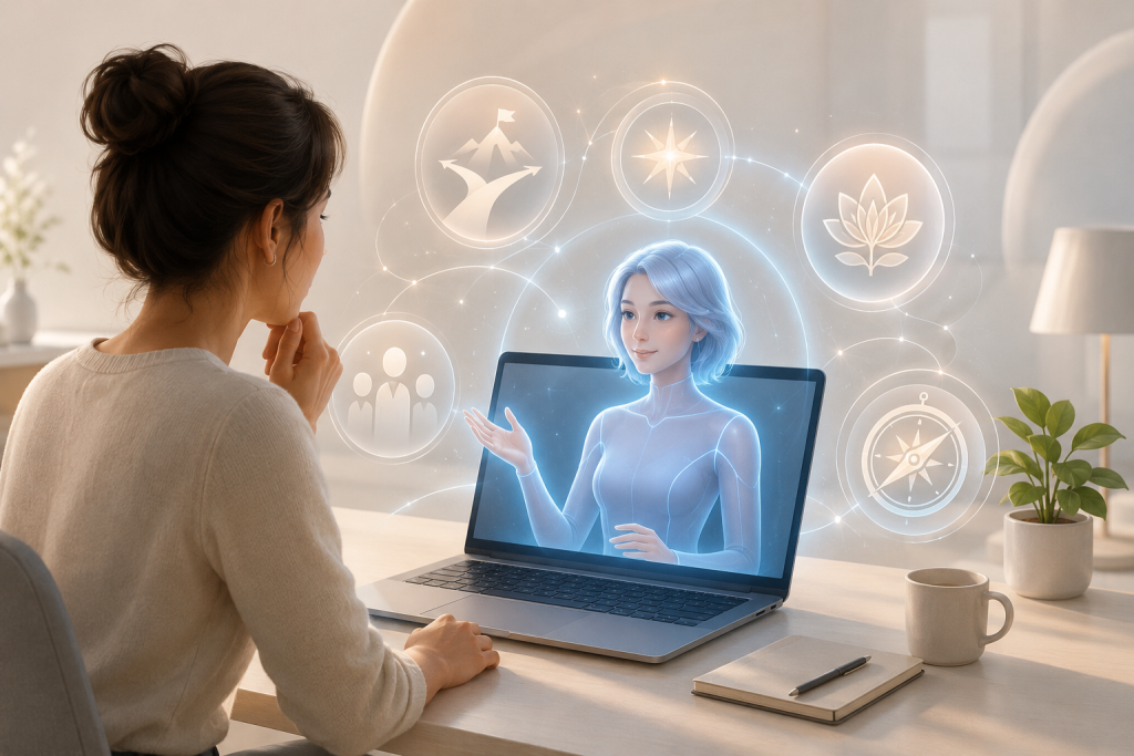 AI коуч помогает выбрать профессиональное направление