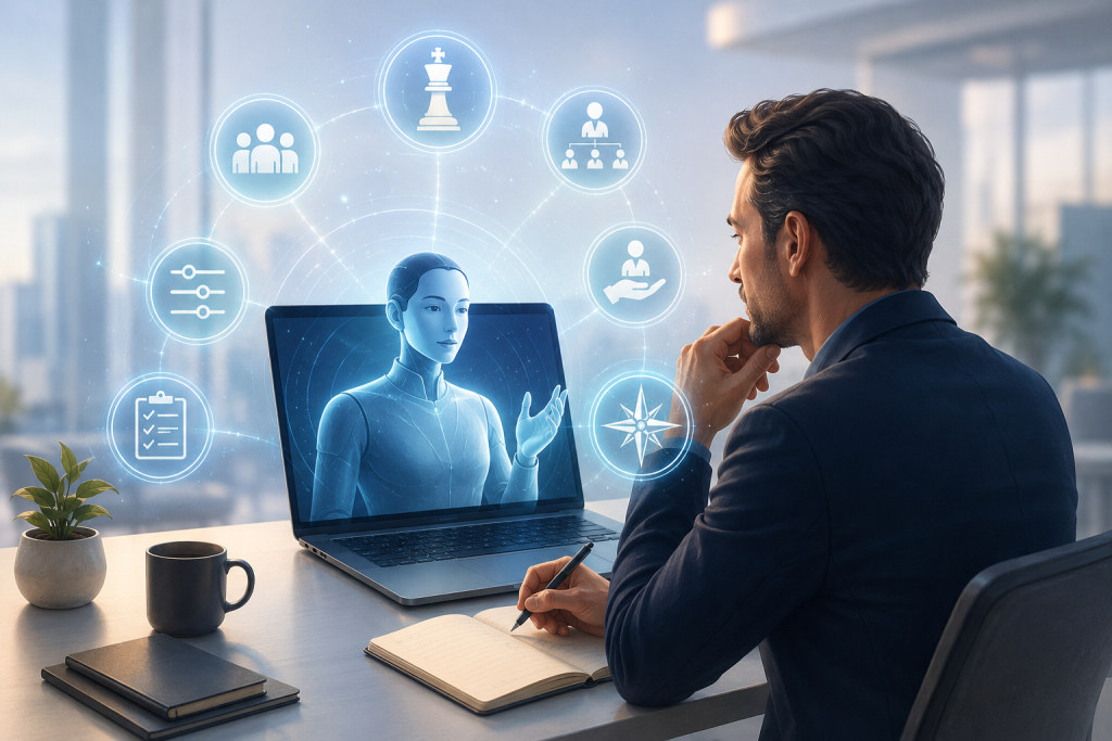 AI коуч помогает увидеть сценарии ручного управления