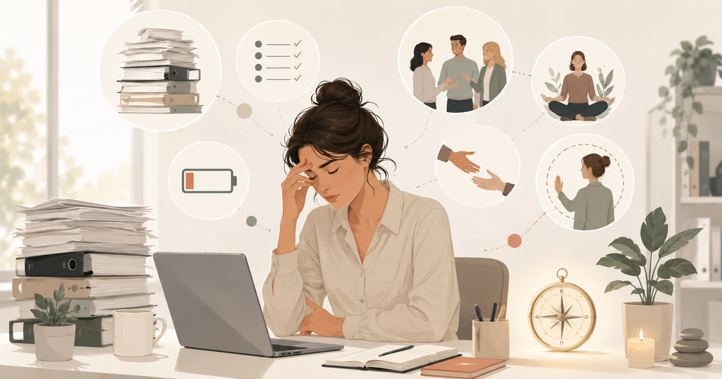 как не выгорать на работе и заметить профессиональное выгорание