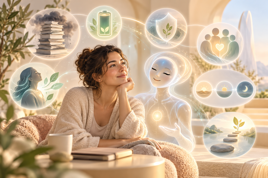 AI коуч помогает начать саморефлексию при эмоциональном выгорании