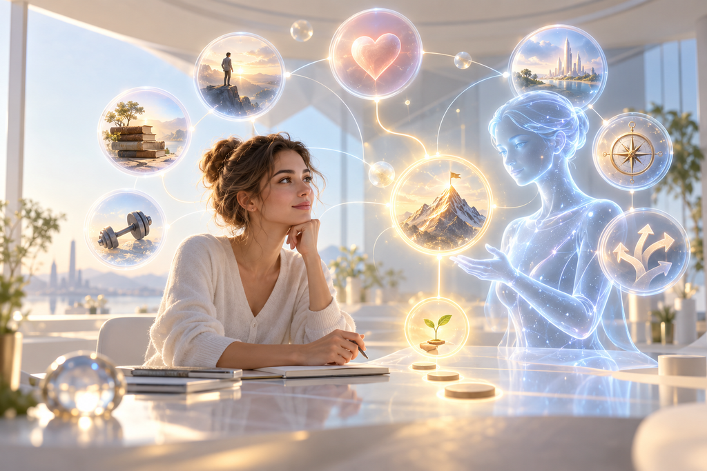 AI коуч помогает найти направление и жизненную цель